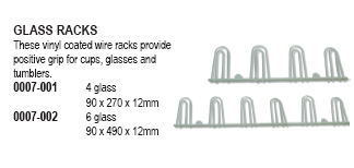 Glass racks