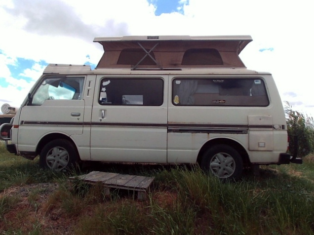 SOLD Nissan Camper Van